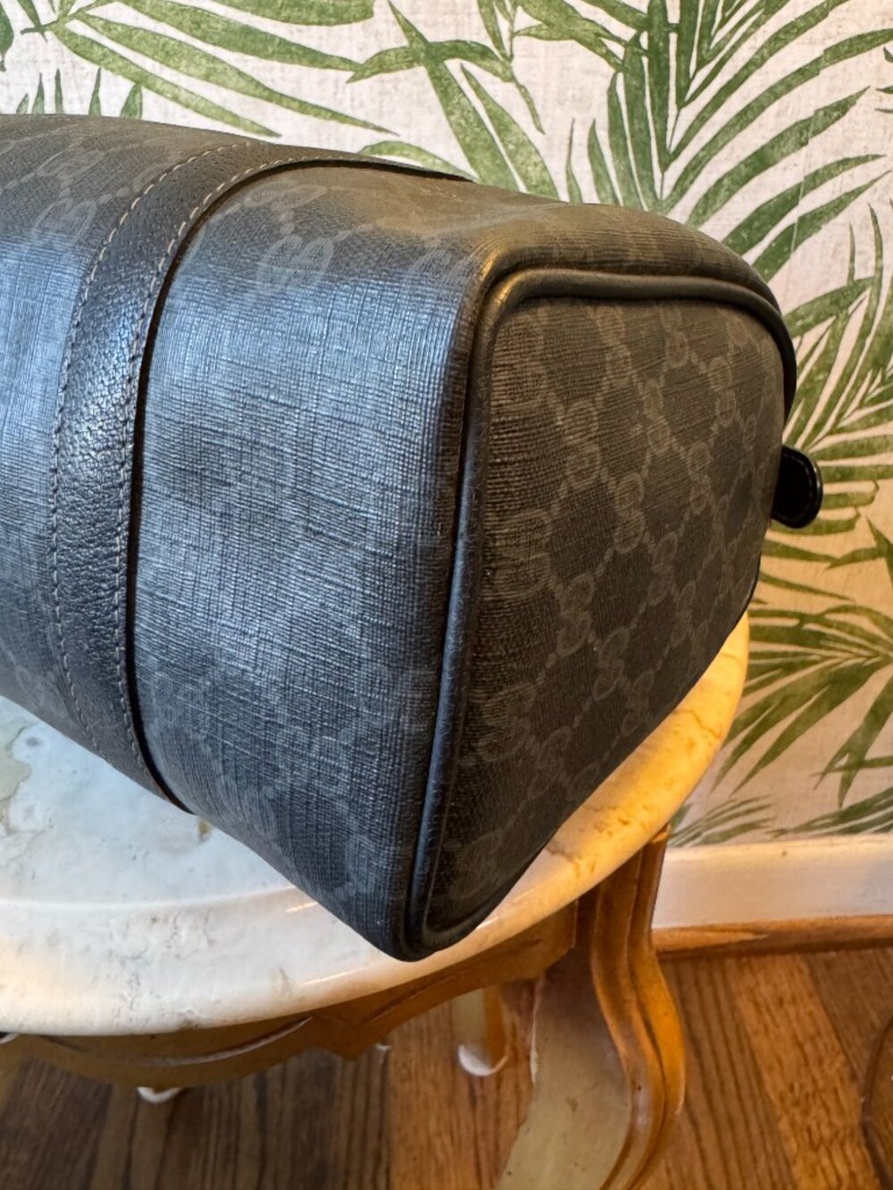 Vintage Gucci GG Monogram Canvas Boston Bag - Picture 7 of 13